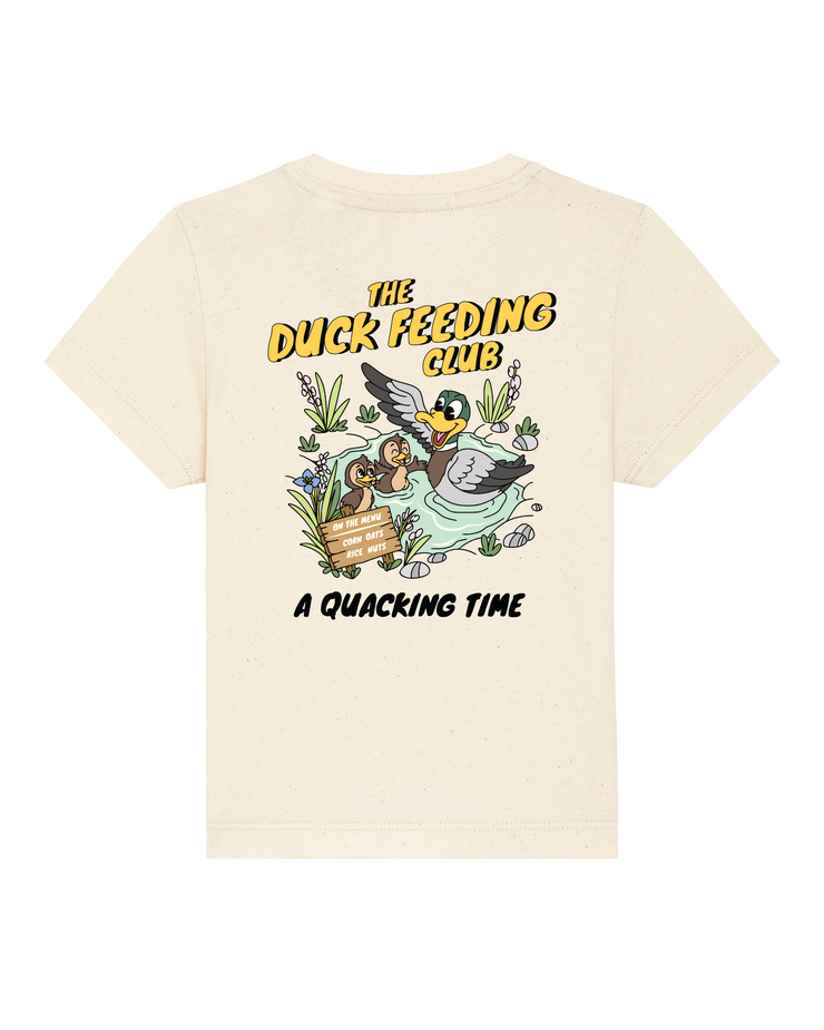 Duck feeding adults t-shirt