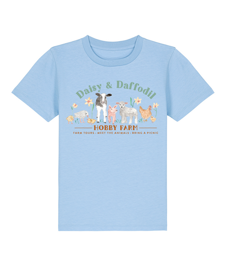 Cute farm organic cotton t-shirt