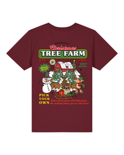Christmas tree farm organic t-shirt (adults and kids)