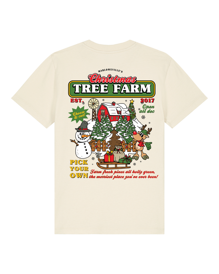 Christmas tree farm organic t-shirt (adults and kids)