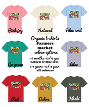 Farmers market organic kids tee
