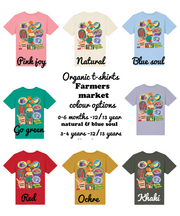 Farmers market organic kids tee