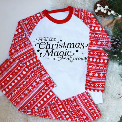 Feel the magic Christmas Kids Pyjamas