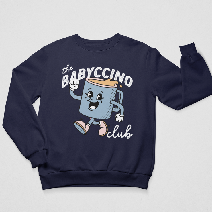 Babyccino/Papaccino/Cappuccino (adult and kids) sweater