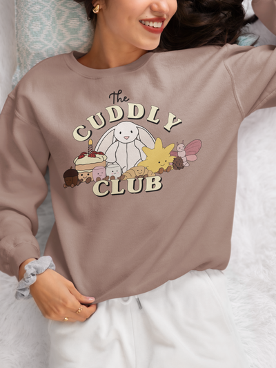 Cuddly Club pullover hoodie/Sweatshirt adults