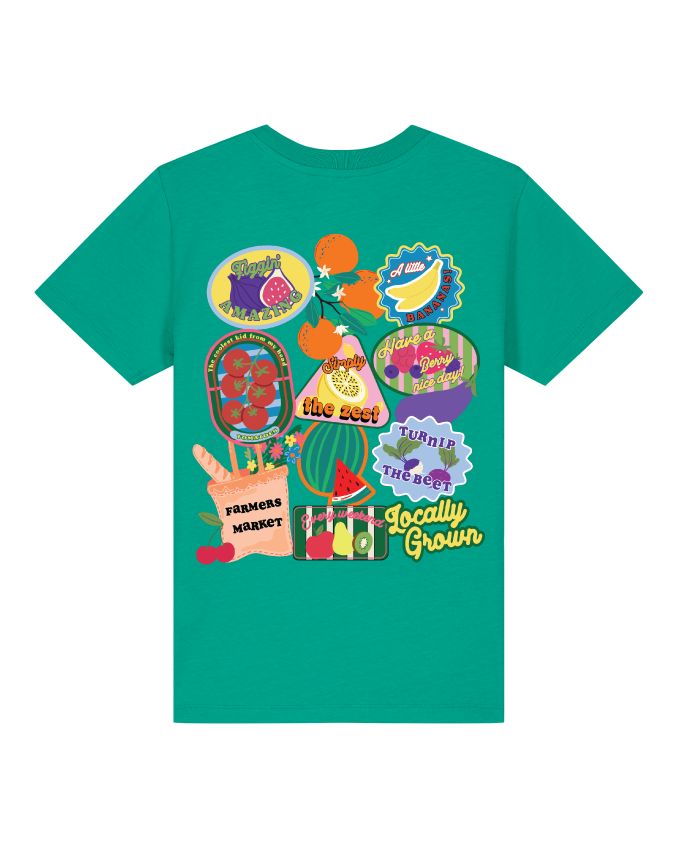 Farmers market organic kids tee