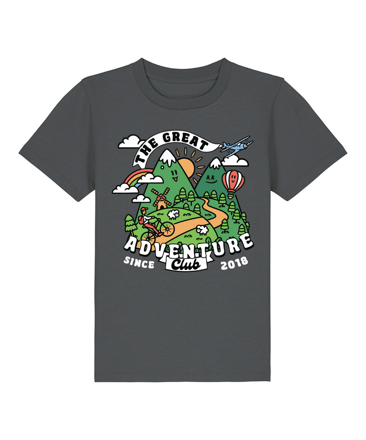 The great outdoors- organic kids t-shirt