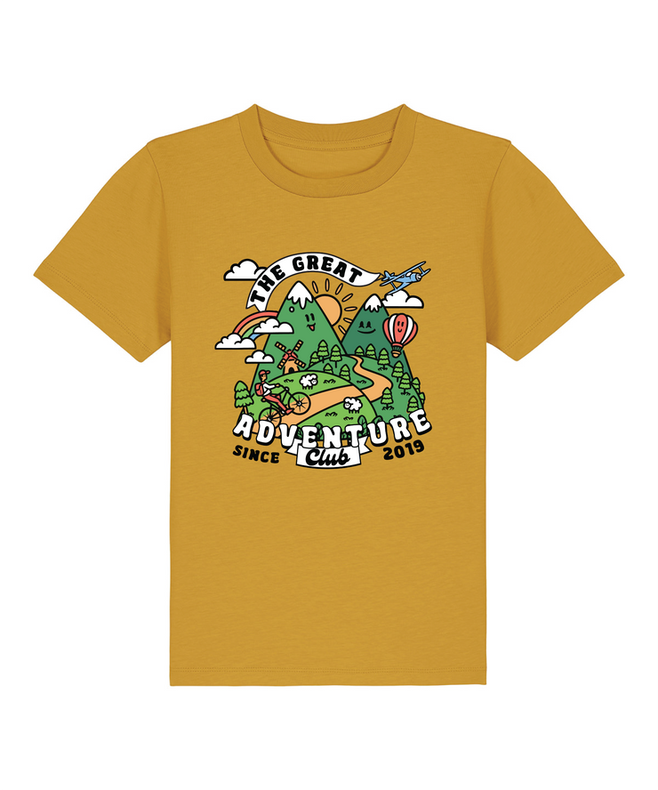 The great outdoors- organic kids t-shirt