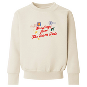 Greetings from the North Pole Sweatshirt (kids and adults)