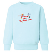 Greetings from the North Pole Sweatshirt (kids and adults)