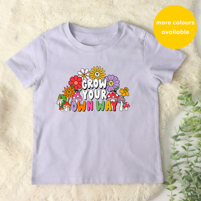 Grow your own way kids organic t-shirt