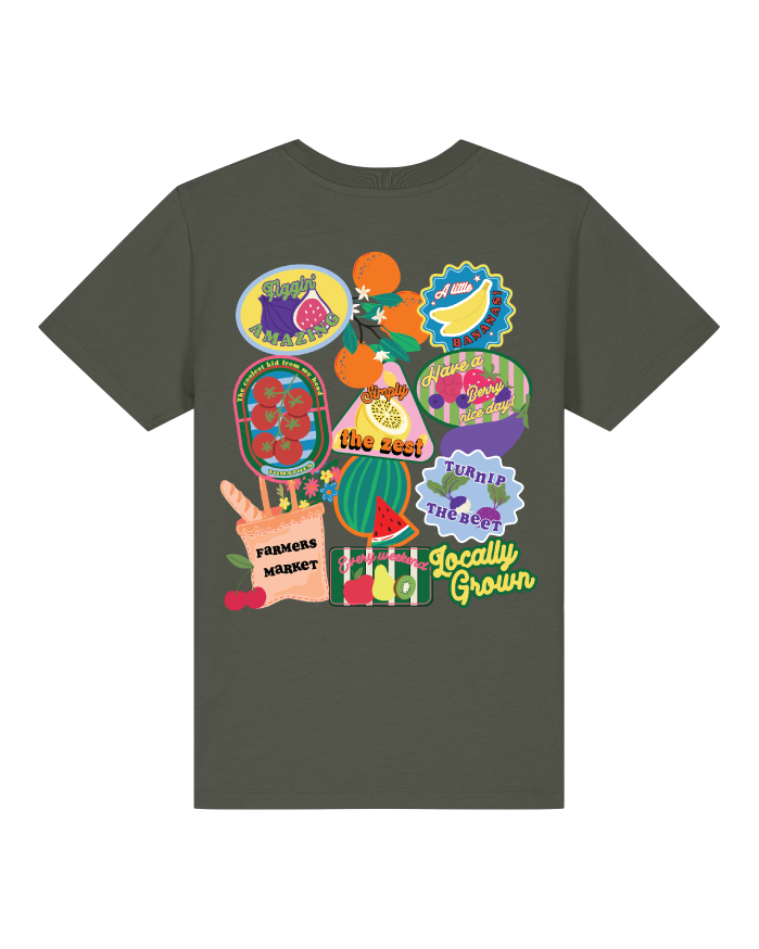 Farmers market organic kids tee