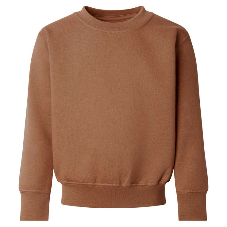 CROISSANT CLUB Embroidered kids sweater