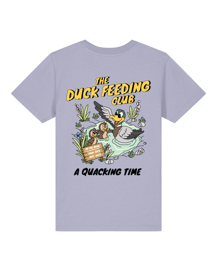 Duck feeding adults t-shirt