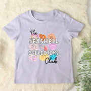 Seashell Collectors Club kids organic t-shirt