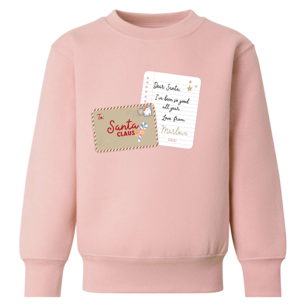 Personalised letter Sweatshirt (kids & adults)