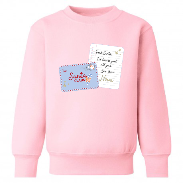 Personalised letter Sweatshirt (kids & adults)