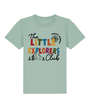 Explorer Club slogan kids organic t-shirt
