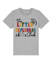 Explorer Club slogan kids organic t-shirt