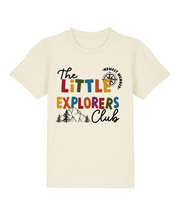 Explorer Club slogan kids organic t-shirt