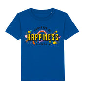 Purveyor of Happiness kids organic t-shirt