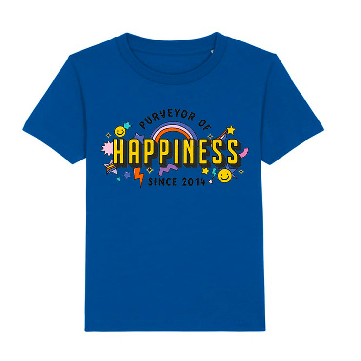 Purveyor of Happiness kids organic t-shirt