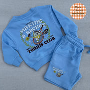 Making a racket Summer Sweater & Shorts set