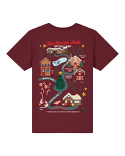 Greetings from north pole (adult & Kids) organic t-shirt