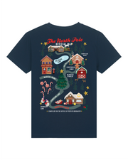 Greetings from north pole (adult & Kids) organic t-shirt