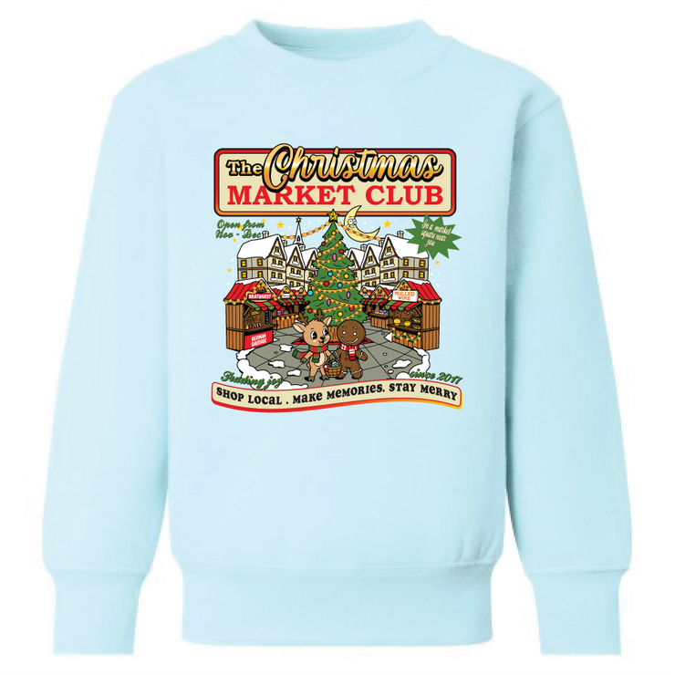 Christmas Market Club Sweatshirt (kids & adults)
