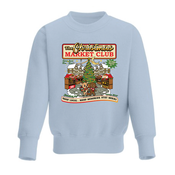 Christmas Market Club Sweatshirt (kids & adults)