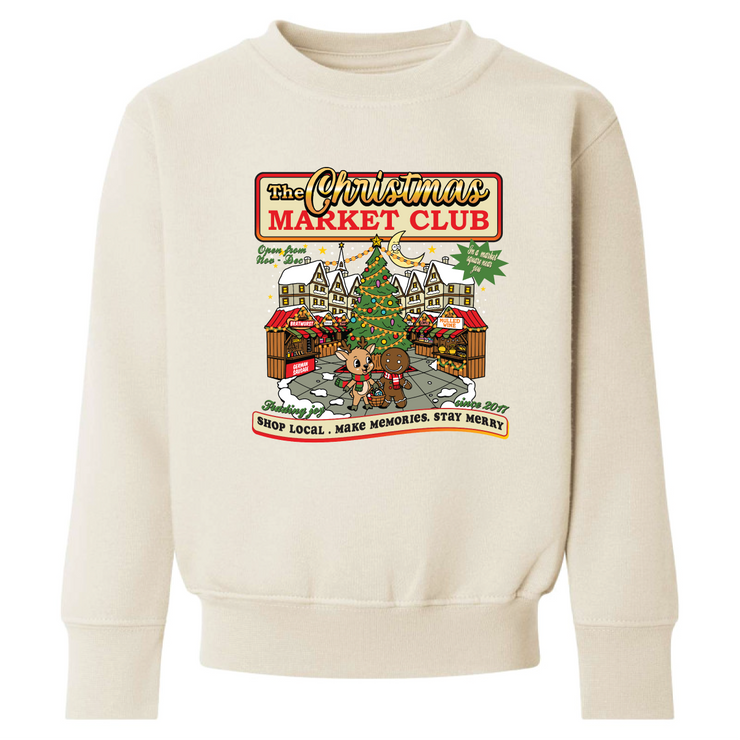 Christmas Market Club Sweatshirt (kids & adults)