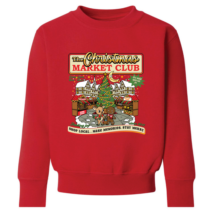 Christmas Market Club Sweatshirt (kids & adults)