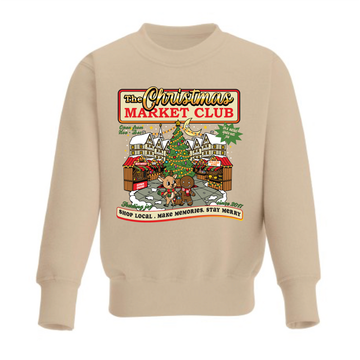 Christmas Market Club Sweatshirt (kids & adults)