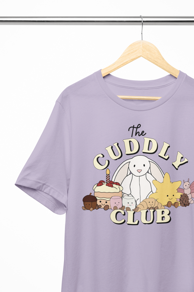Cuddly Club (adult) organic t-shirt