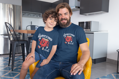 Fathers day twinning- Papaccino/ Babyccino set