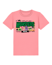 Monster society personalised Halloween Kids T-Shirt