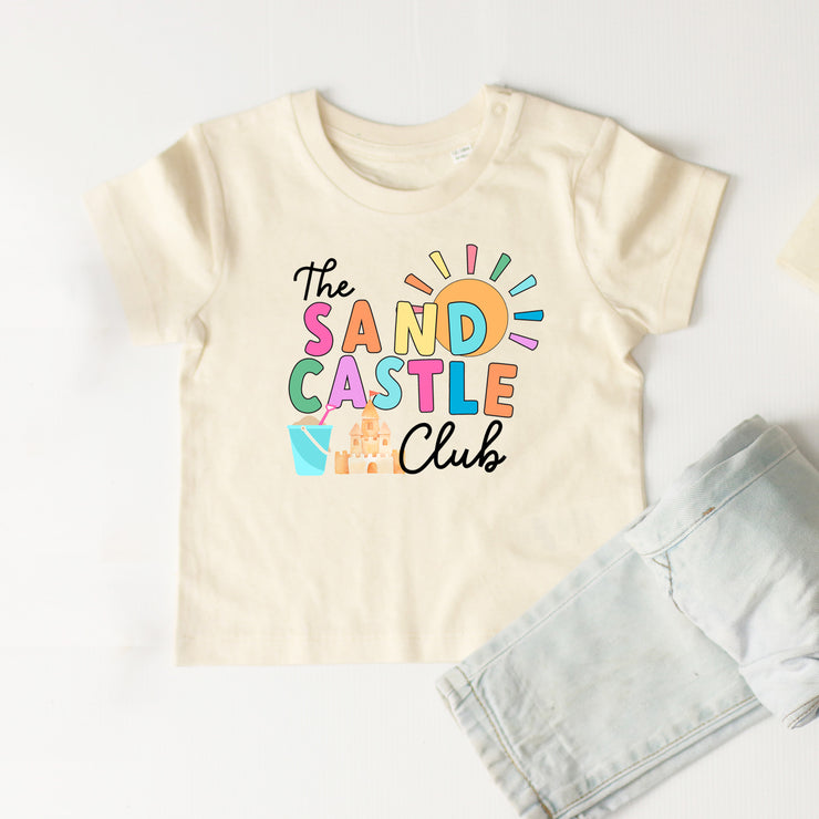 Sandcastle Club kids organic t-shirt