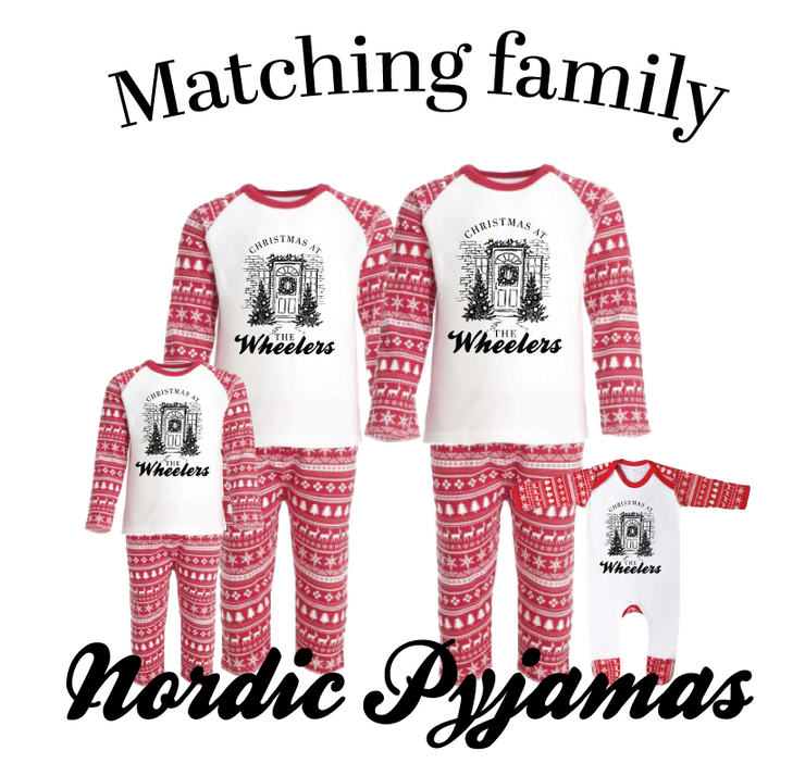 Matching Family Pjs- Nordic