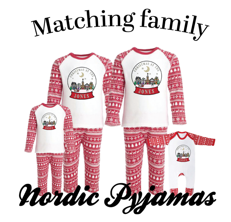 Matching Family Pjs- Nordic