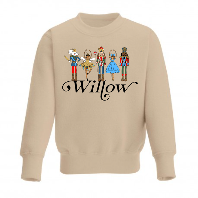 Nutcracker personalised Sweatshirt (kids & adults)