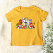 Grow your own way kids organic t-shirt