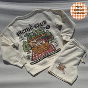 The Picnic Club British Summer Sweater & Shorts set