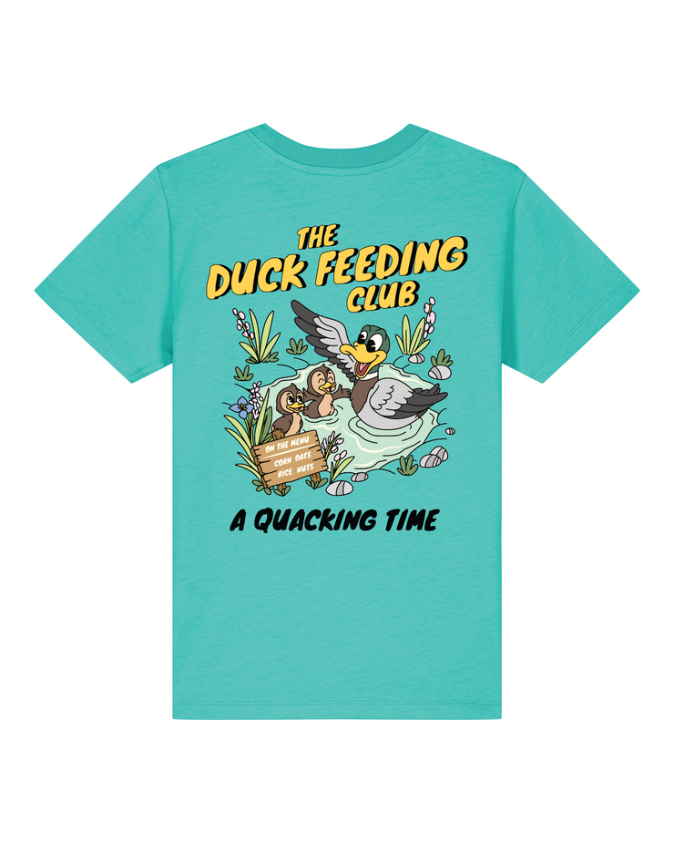 Duck feeding adults t-shirt