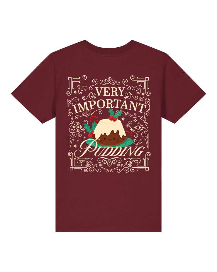 VIP pudding (adult & Kids) organic t-shirt