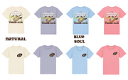 Making a racket organic T-shirt (adults and kids)