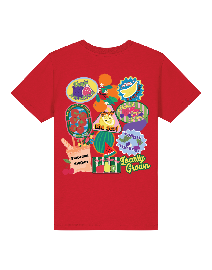 Farmers market organic kids tee