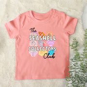 Seashell Collectors Club kids organic t-shirt