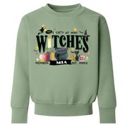 Witches Society (personalised) Kids Halloween Sweatshirt/ Hoodie