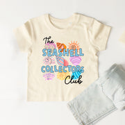 Seashell Collectors Club kids organic t-shirt